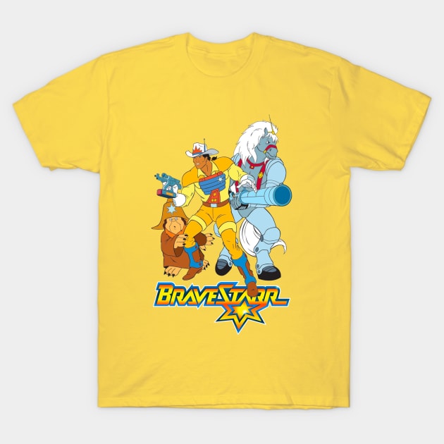 Bravestarr 80s T-Shirt by Unfluid